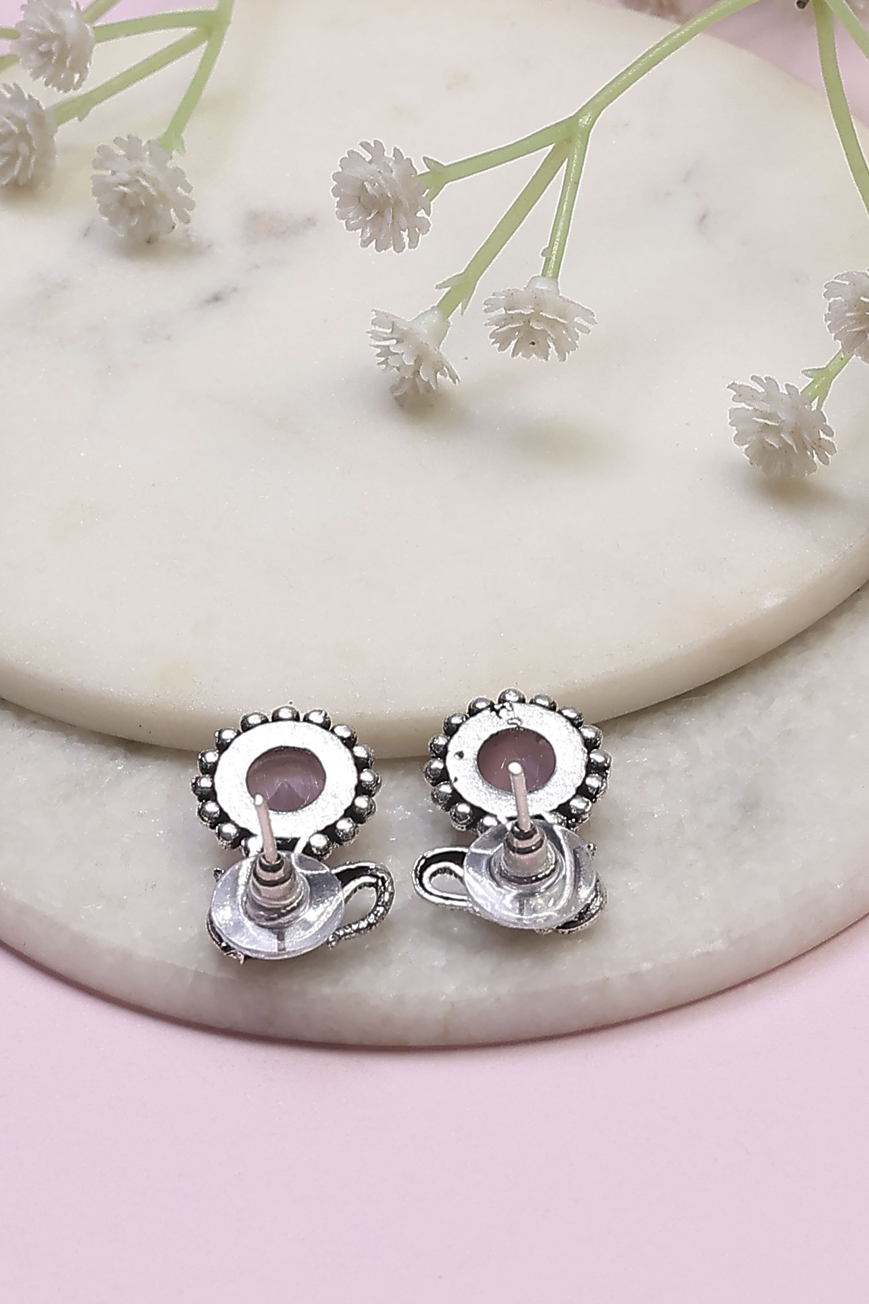 Light Pink Brass Studs image number 2