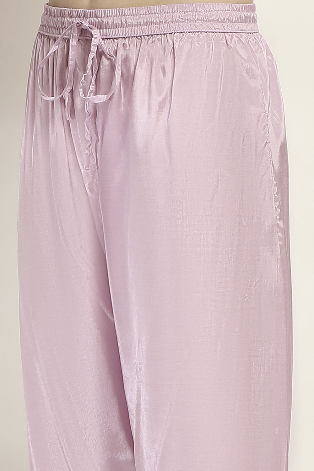 Mauve Cotton Straight Set image number 2