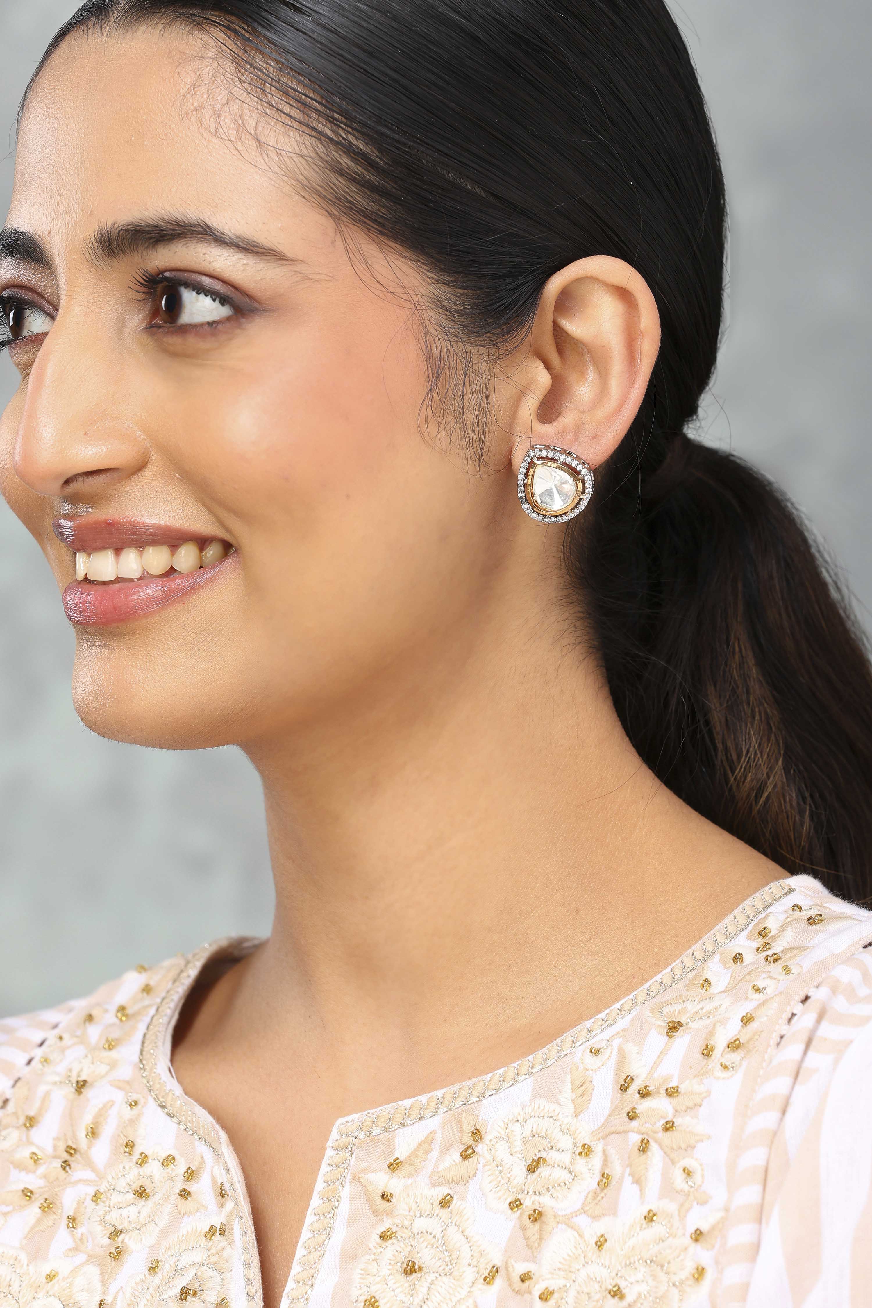 Off White Brass Studs image number 1