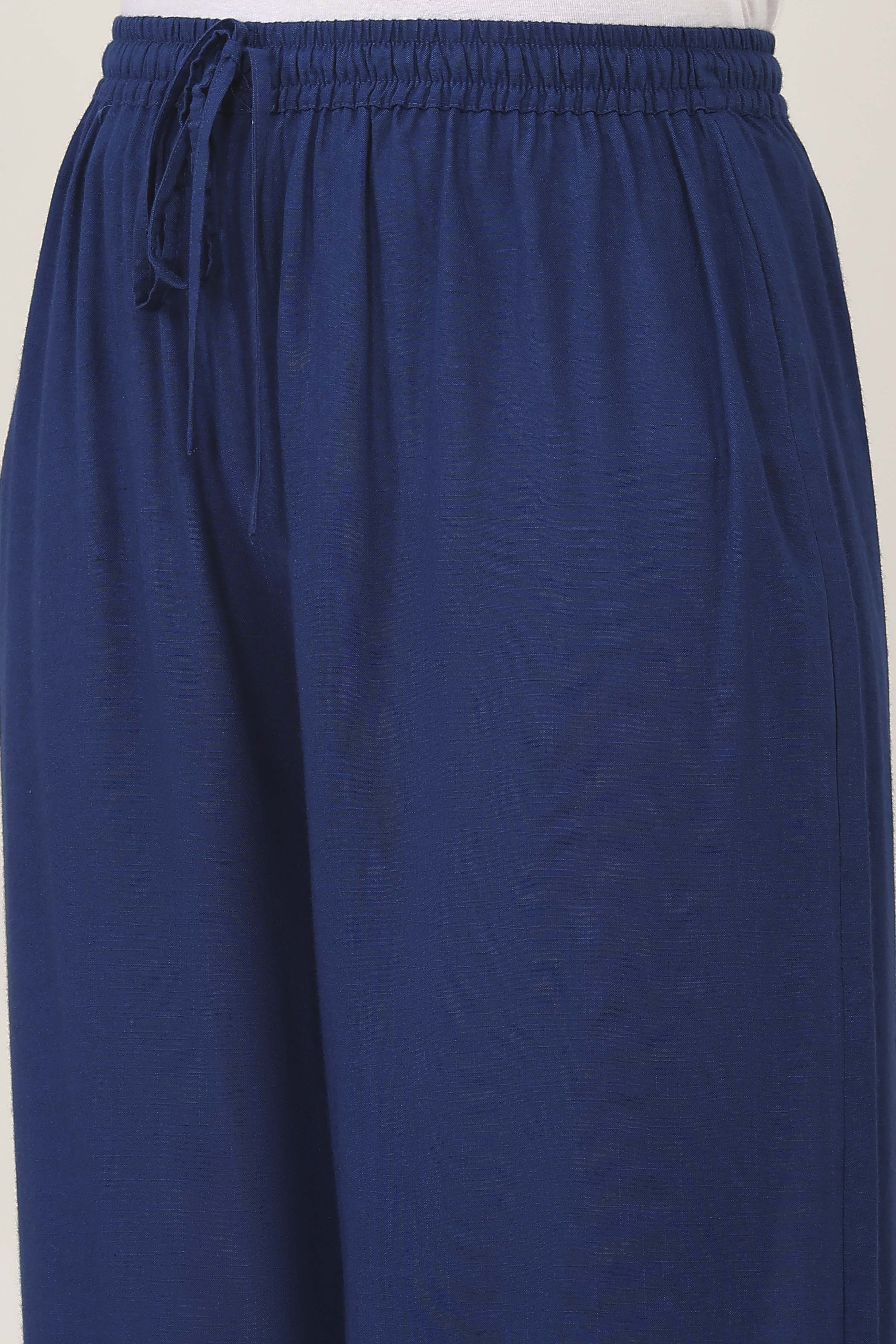 Blue Rayon Kalidar Suit Sets image number 2