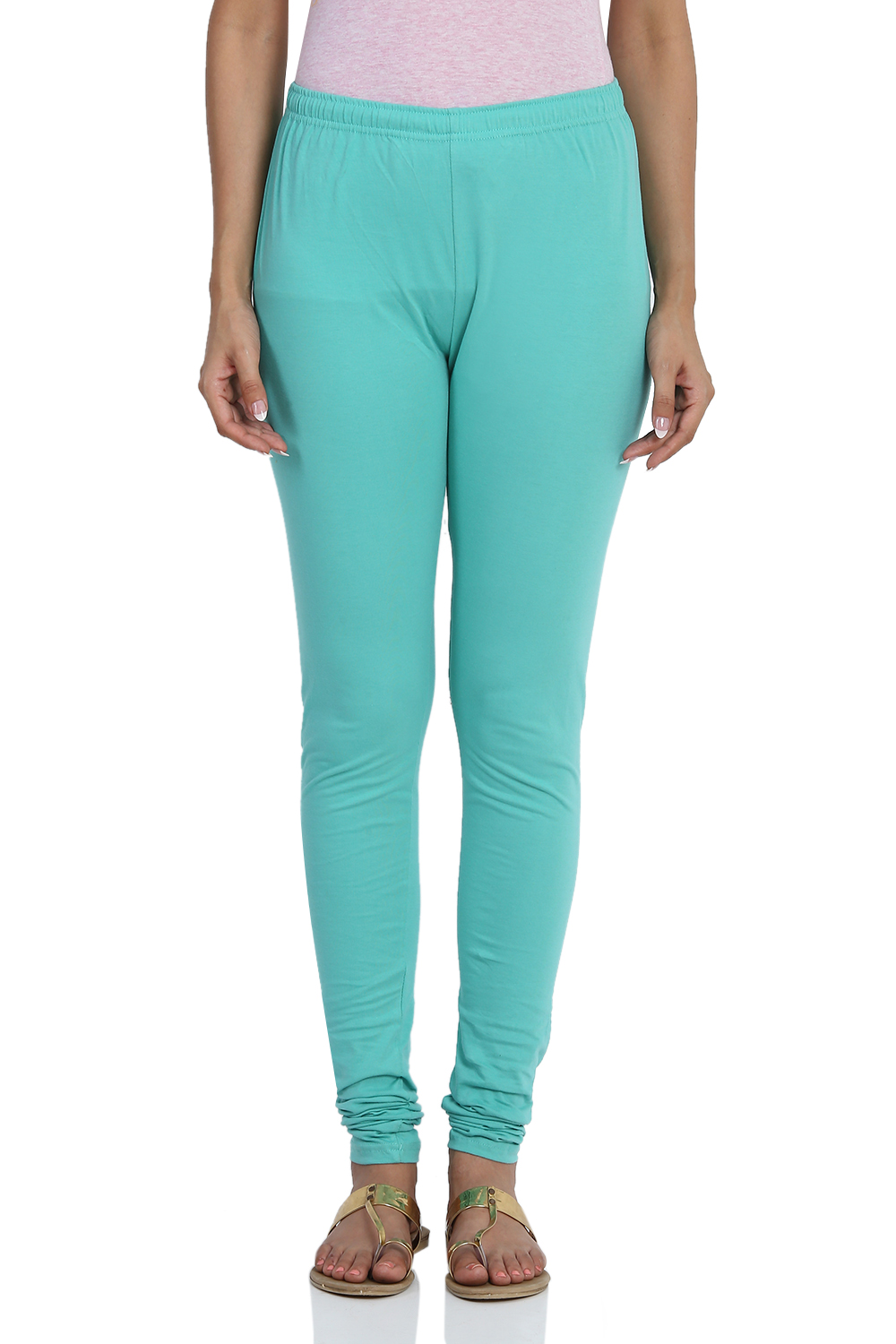 Turq Cotton Leggings image number 0