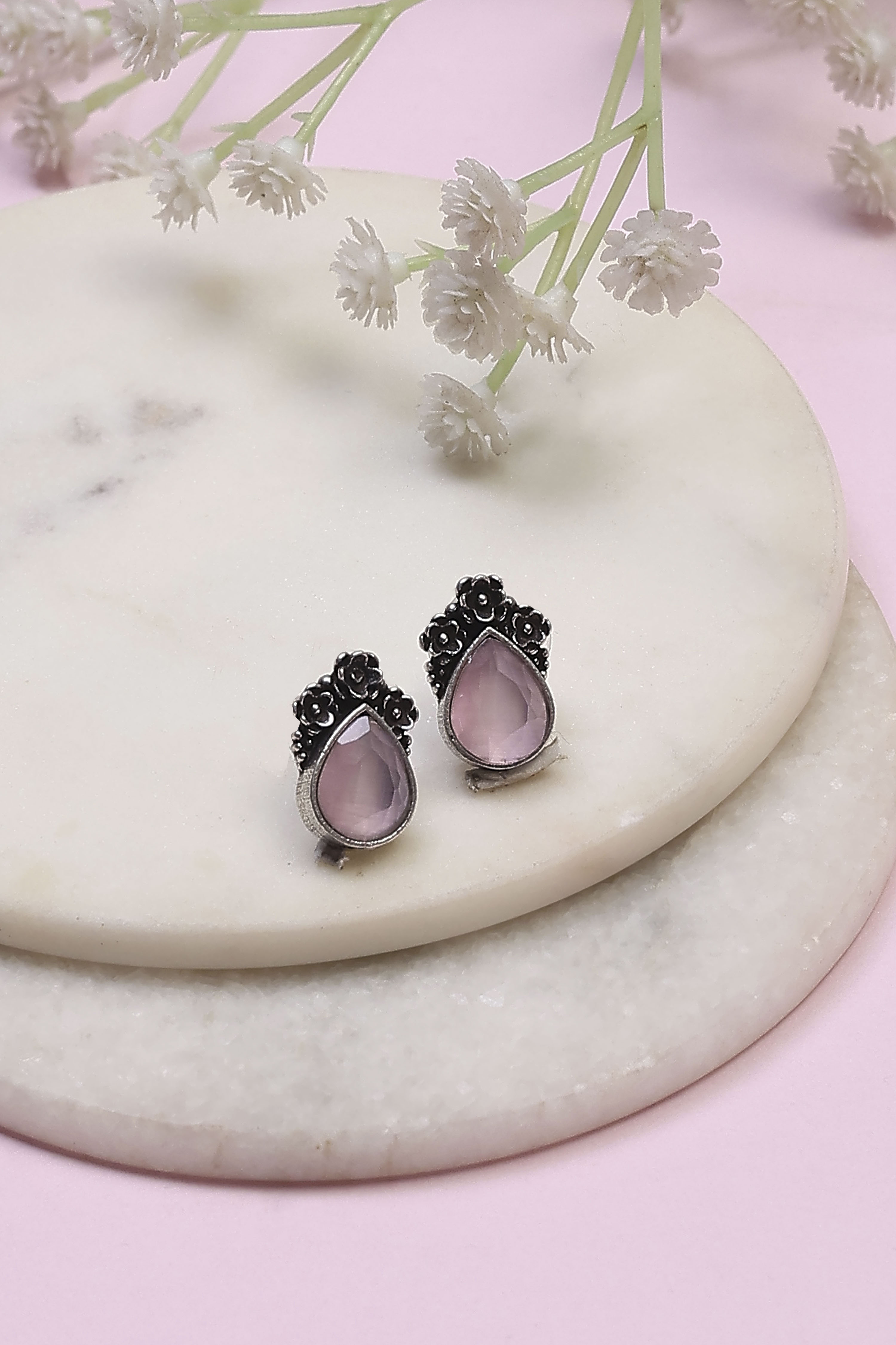 Light Pink Brass Studs image number 0