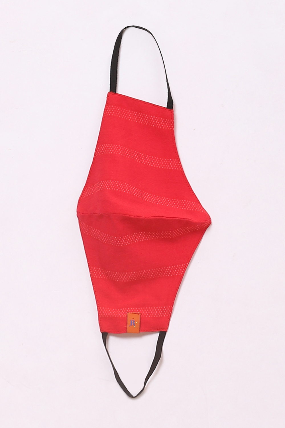Red Viscose Mask image number 3