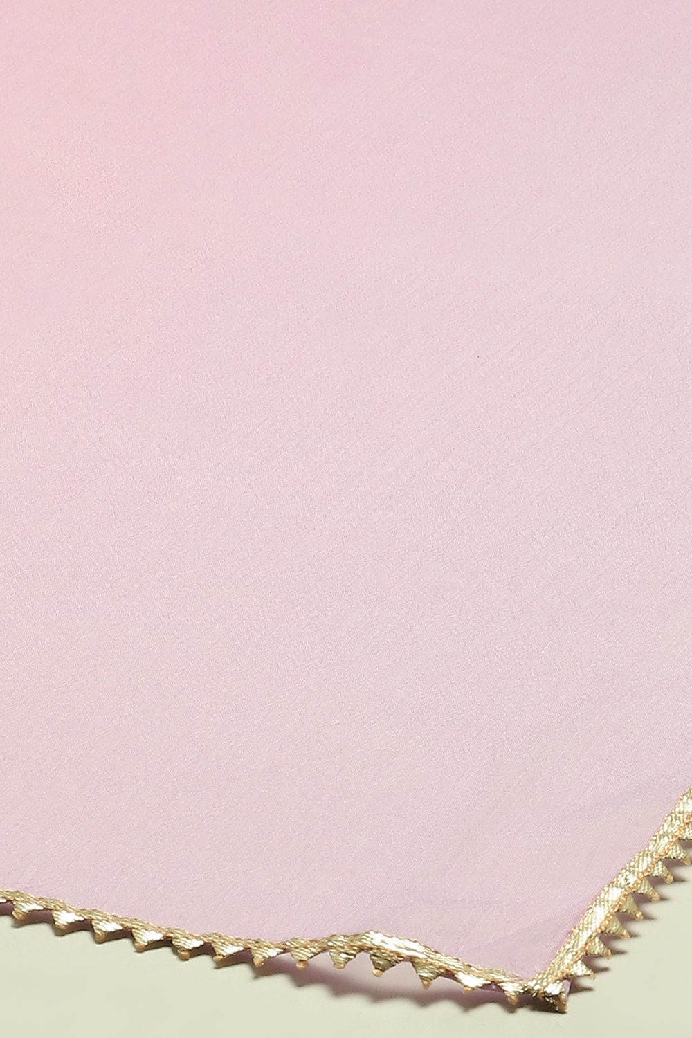 Pink Cotton Blend Printed Kurta & Pants Suit Set image number 3