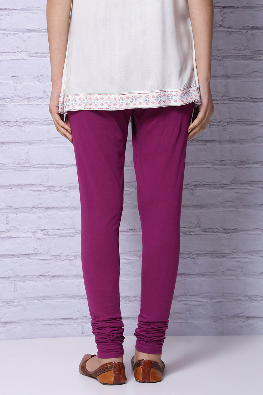Phalsa Cotton Single Jersey Churidar image number 6