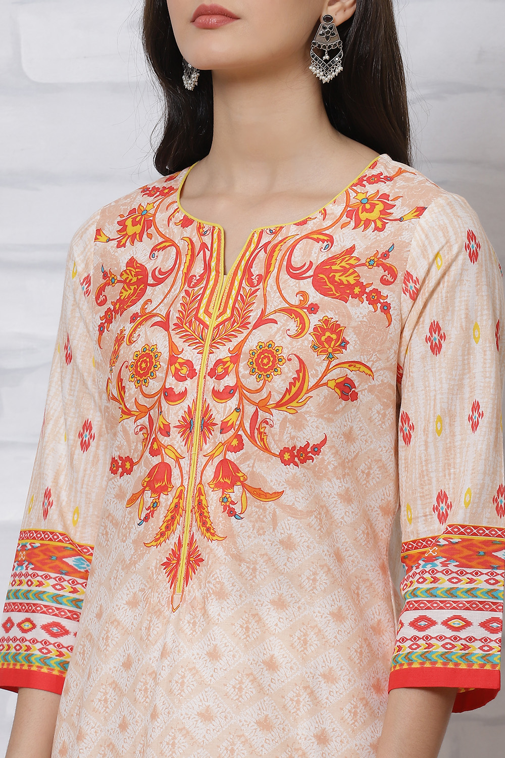 Green Straight Kurta image number 1
