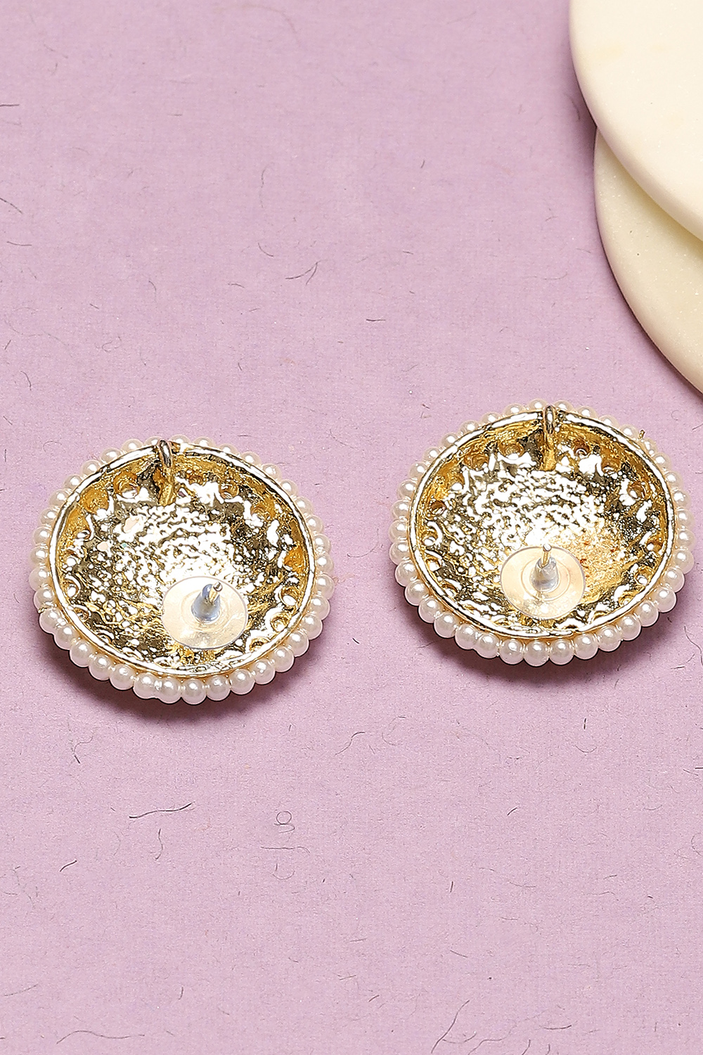 Blue Alloy Earrings image number 2