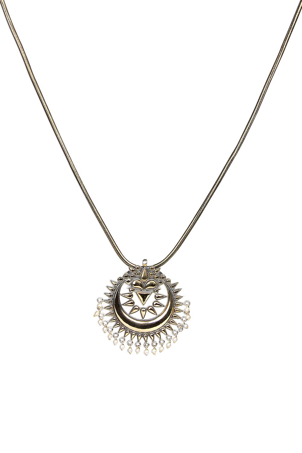 Silver & Gold Necklace image number 2