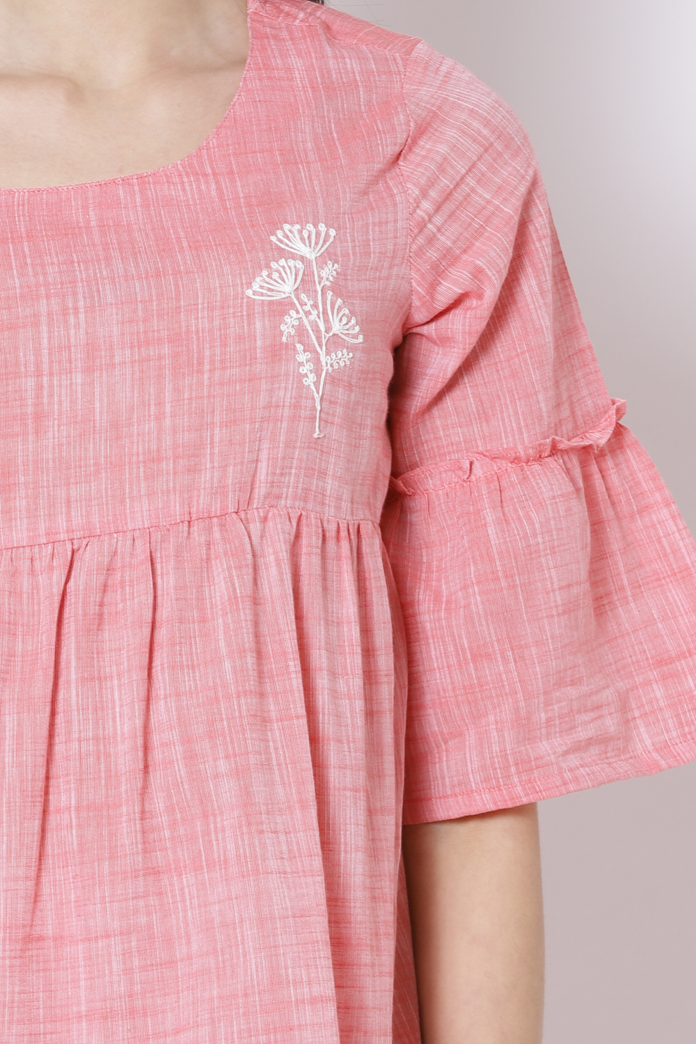 Pink Cotton Top image number 1