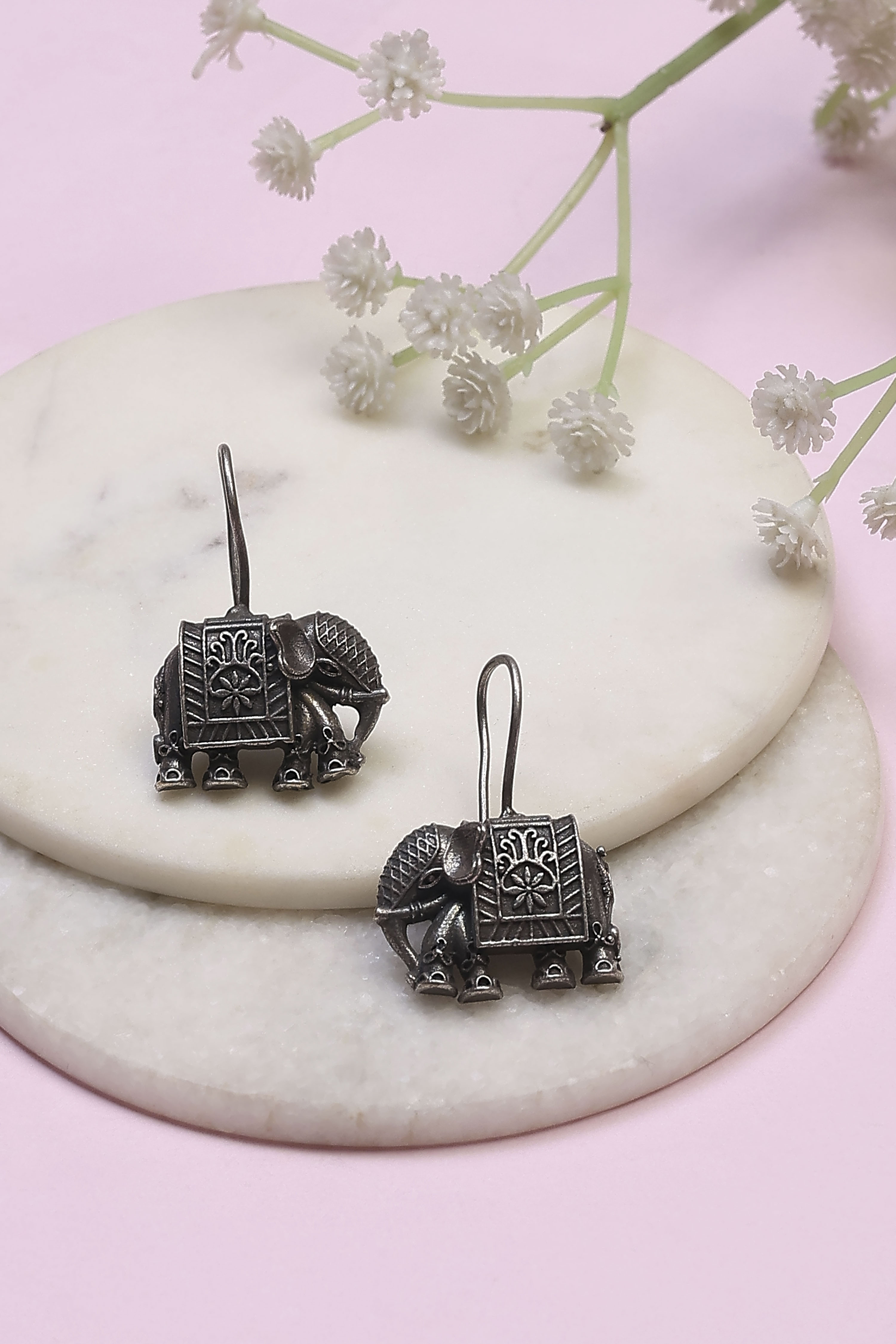 Oxidised Brass Drop & Danglers image number 0