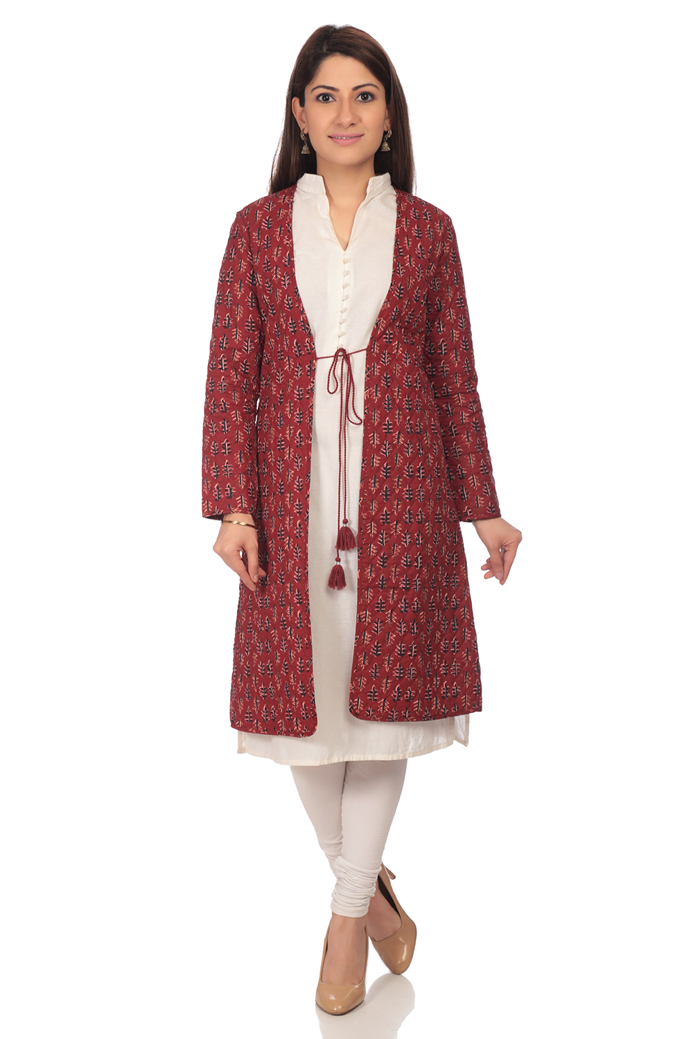 Mustard Straight Cotton Jacket image number 0