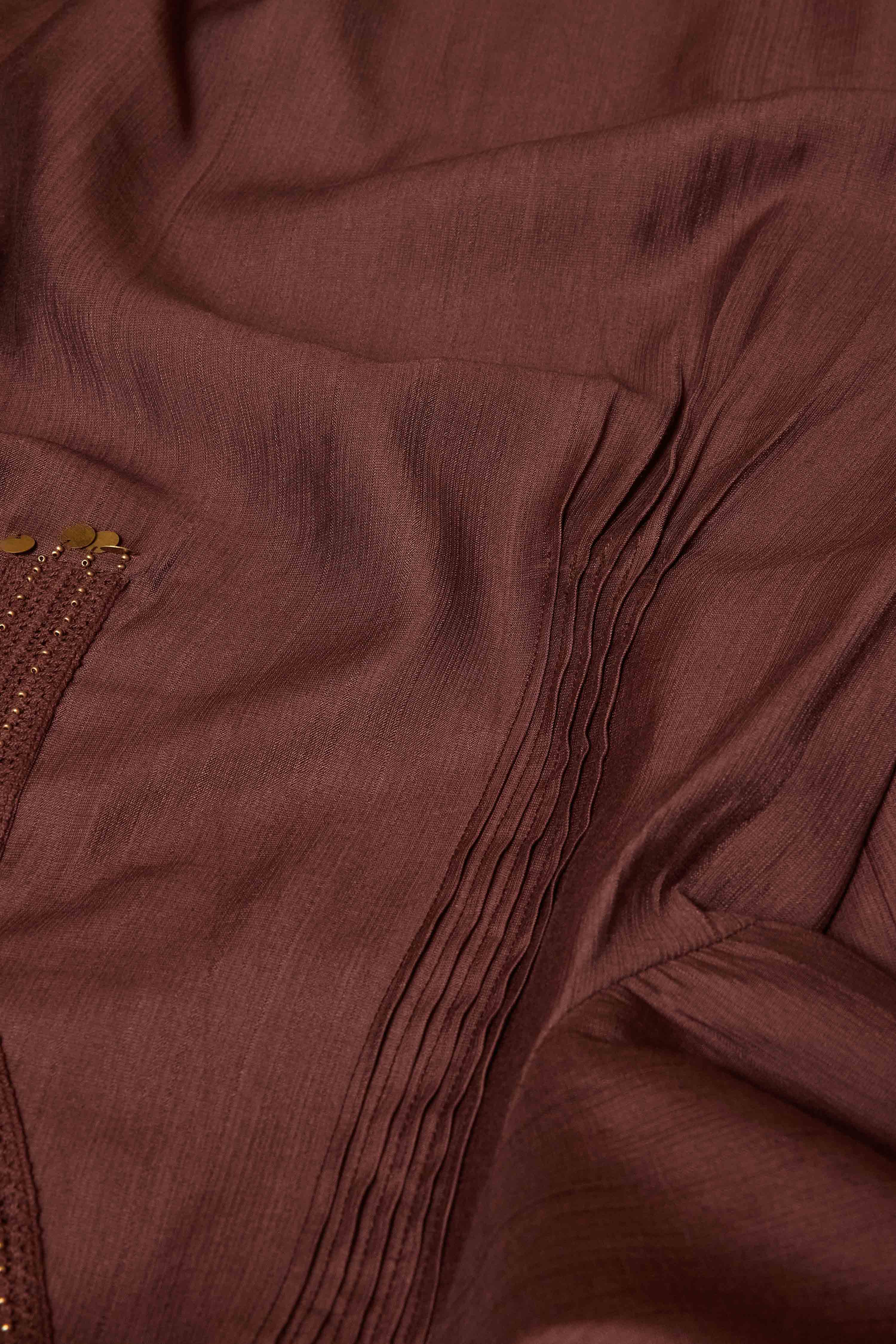 Teal Viscose Blend Straight Solid Kurta image number 3