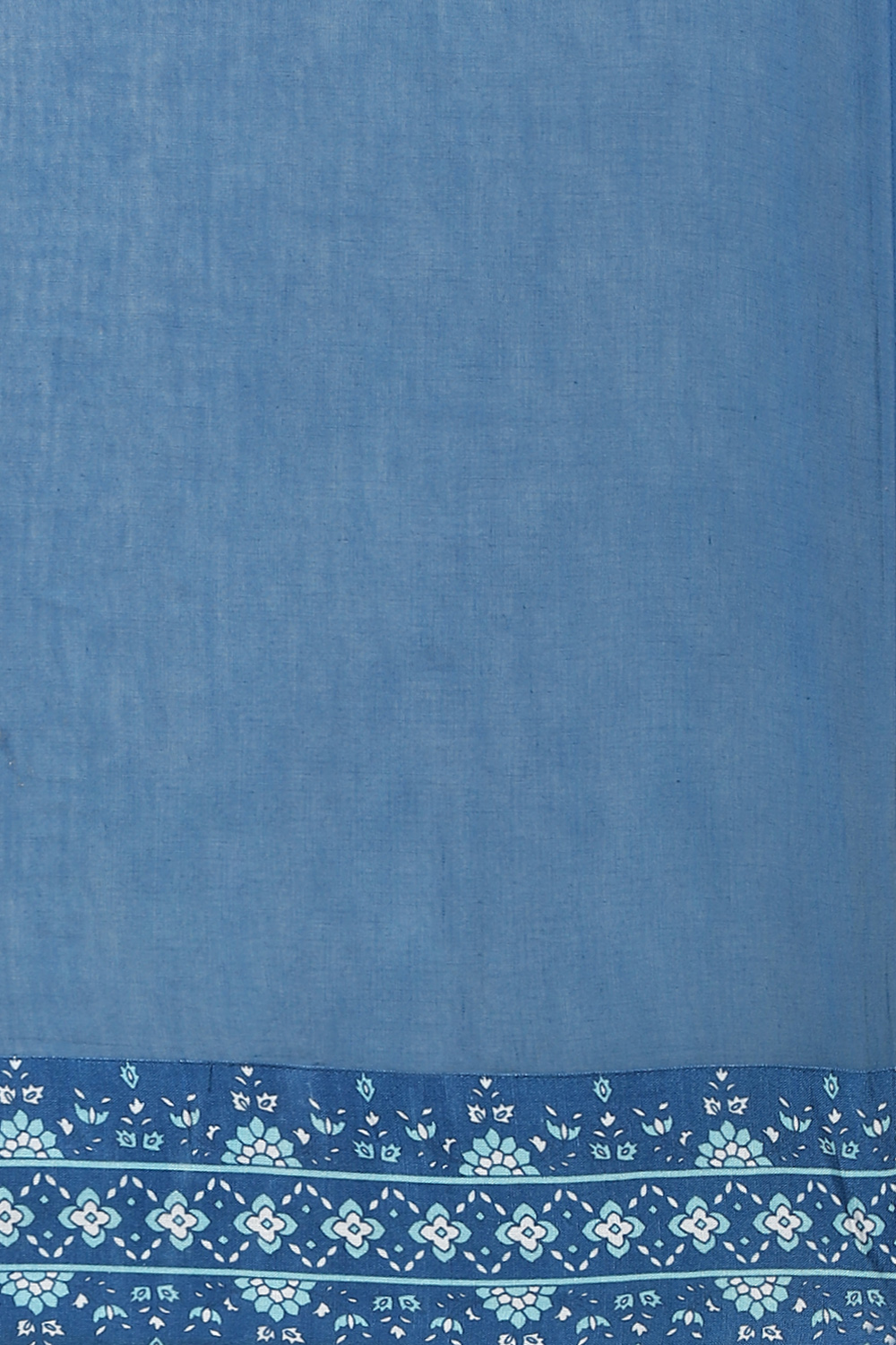 Indigo Cotton Dupatta image number 1