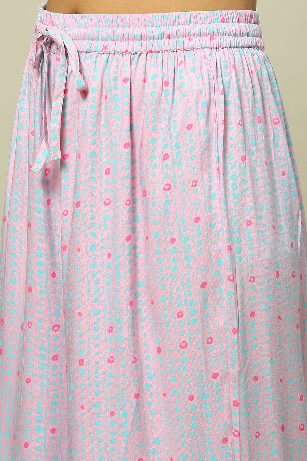 Aqua LIVA Woven Straight Kurta Suit Set image number 2