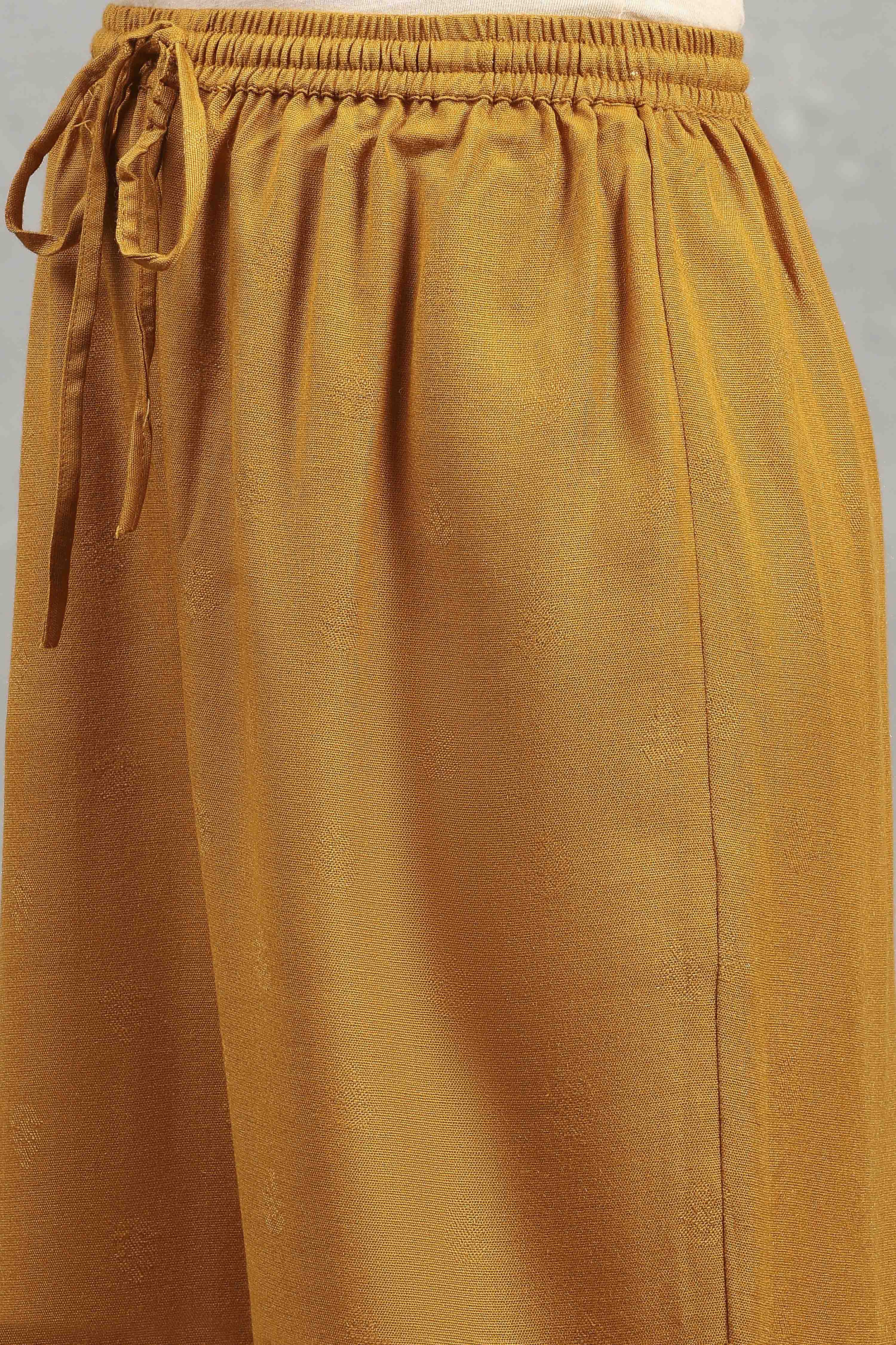 Pink Polyester Yarndyed Straight Suit Set image number 2