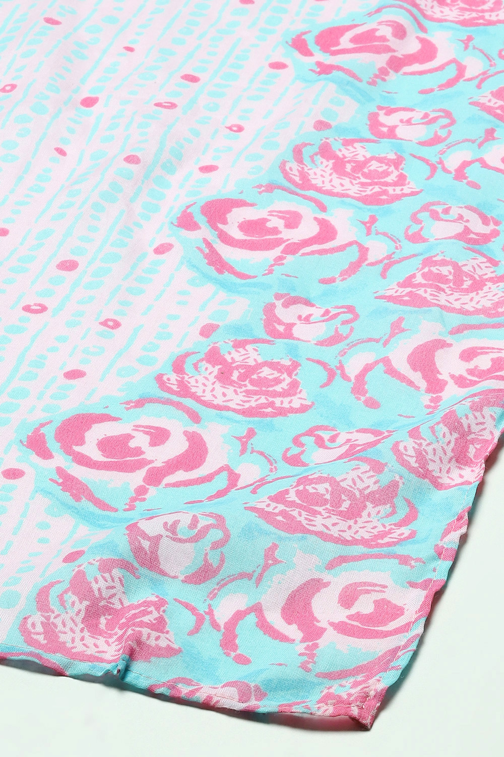 Aqua LIVA Woven Straight Kurta Suit Set image number 3
