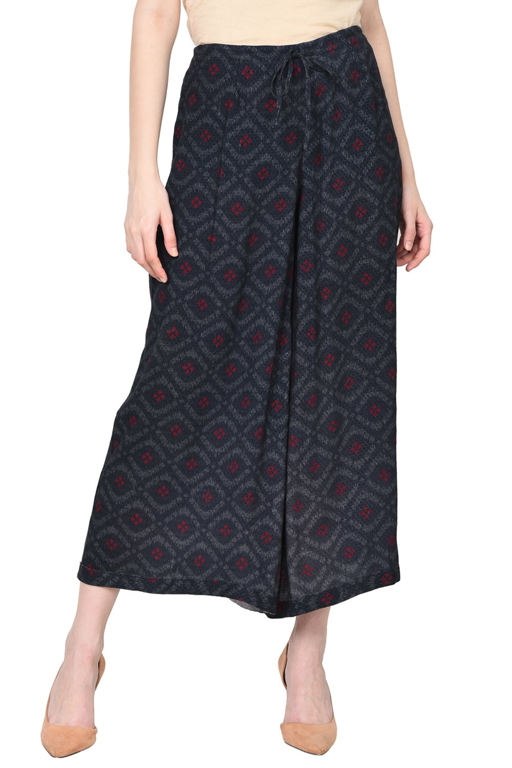 Black Modal Palazzo image number 0