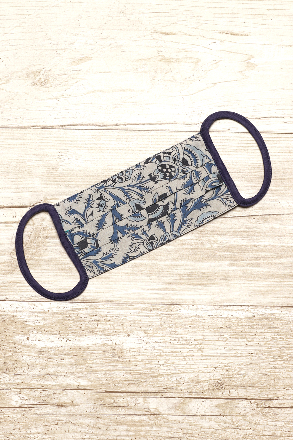 Beige Cotton Mask image number 2