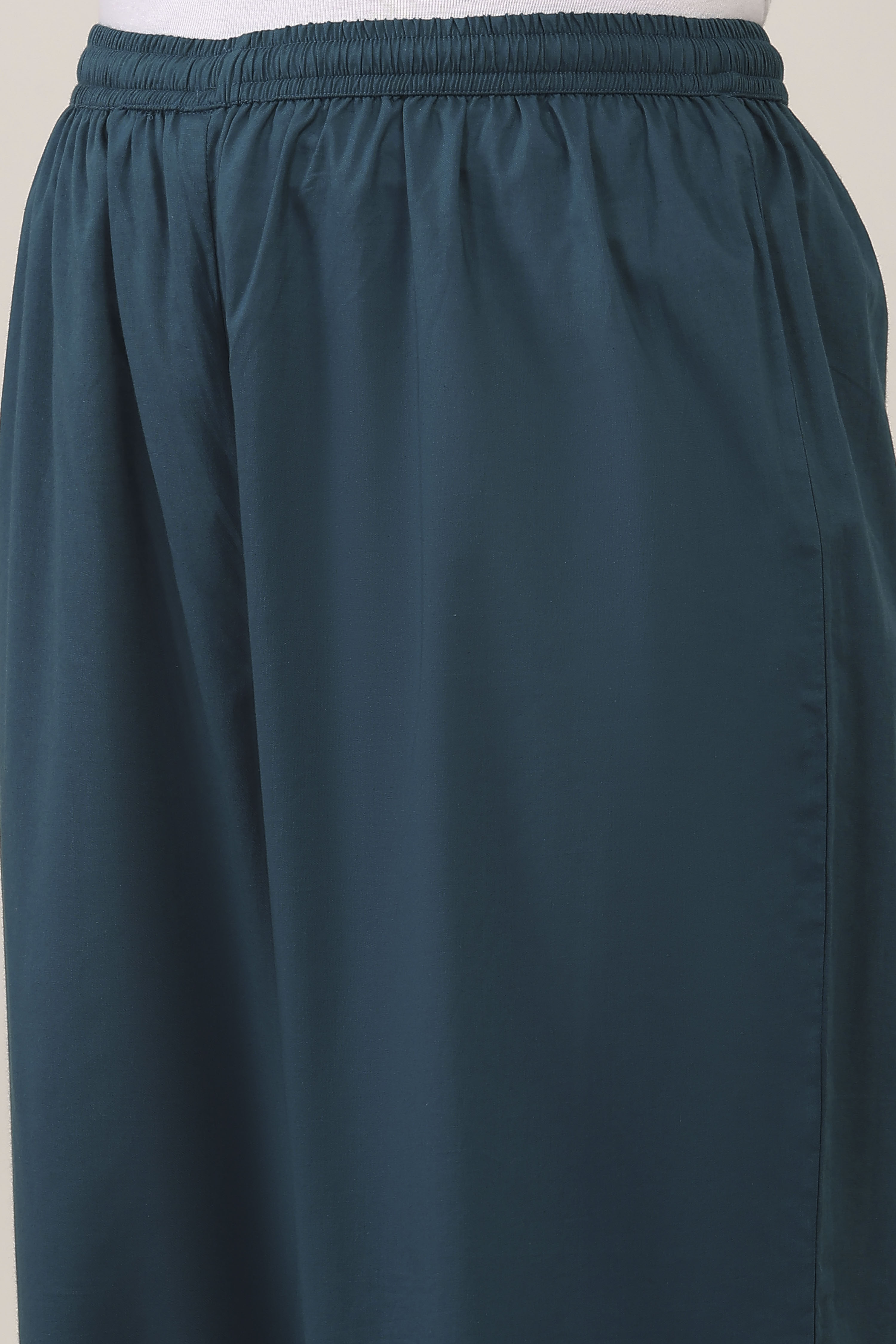 Green Cotton Kurta Pants Set image number 2